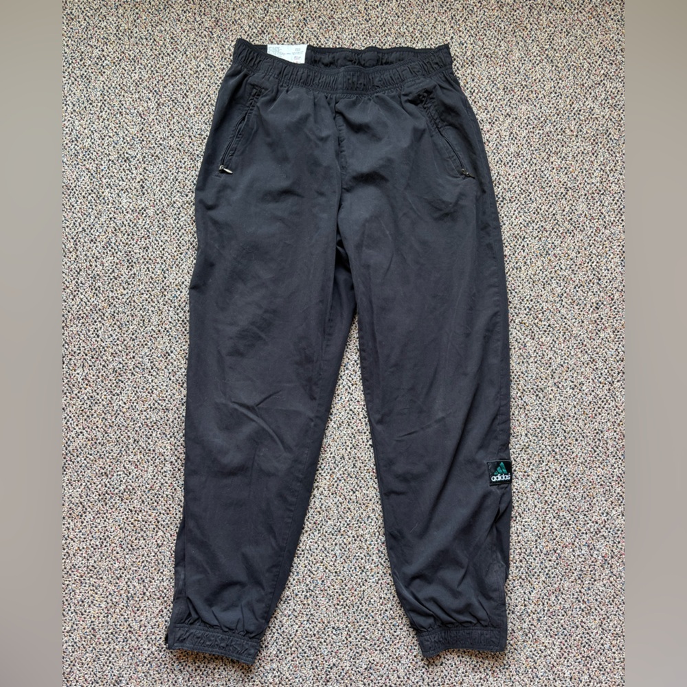 Men's Black Adidas Jogger Pants